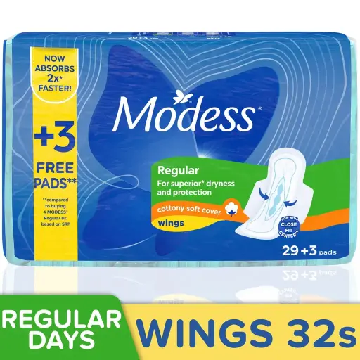 [Modess Products] Modess CS with Wings