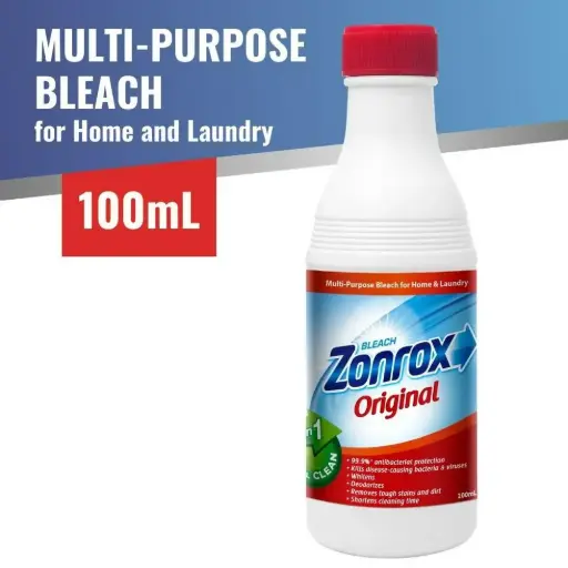 [ZONROX Products] ZONROX MULTI PURPOSE BLEACH ORIGINAL 100ML