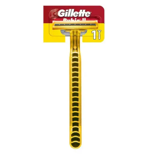 [GILLETE Products] GILLETTE RUBIE II DISPOSABLE RAZOR [MALE RAZOR] 2 COUNT